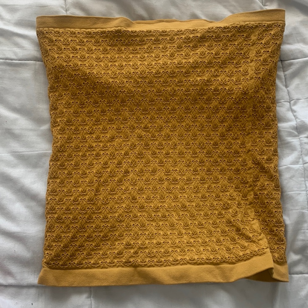 free people yellow shirt